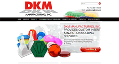 Desktop Screenshot of dkmmfg.com
